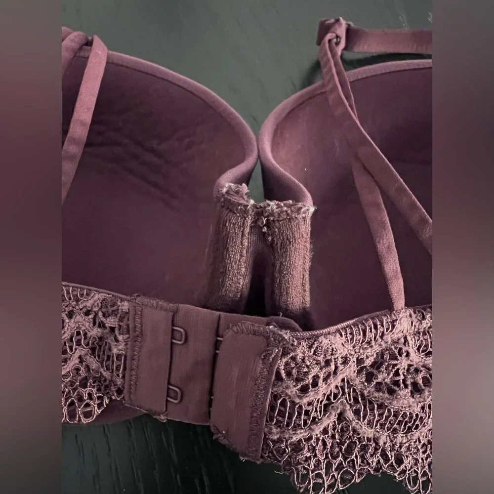 🛍️Auden Brown Lace Trimmed Bra